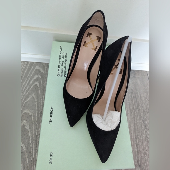Off-White™ Black Pump Stiletto, Size 35 - Picture 6 of 6